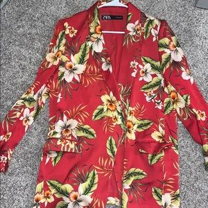 Zara Tropical Blazer